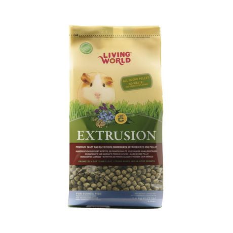 Living world extrusion outlet hamster food