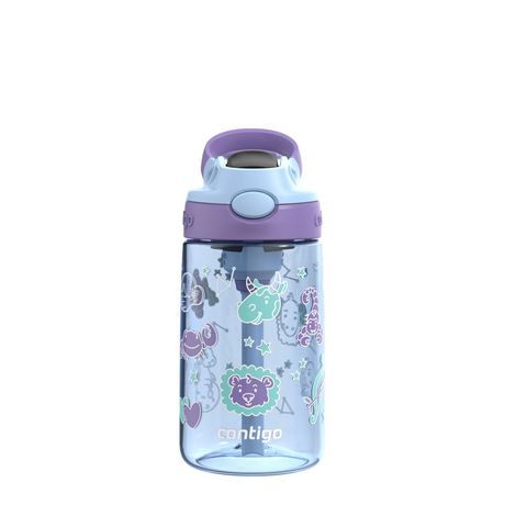 Contigo Aubrey 14oz Kids Bottle with AUTOSPOUT Lid, Periwinkle Amethyst ...