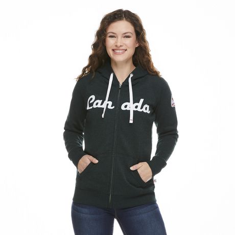 Canadiana Women's Full-Zip Fleece Hoodie | Walmart Canada