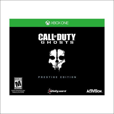 call of duty ghosts prestige edition xbox one