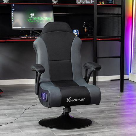 X Rocker Origin 2.1 Bluetooth Console Gaming Chair, Black