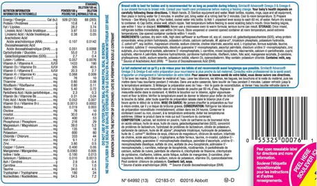 similac advance 1 ingredients