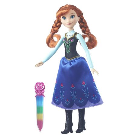 Disney Princess Disney Frozen Crystal Glow Anna Doll - Walmart.ca