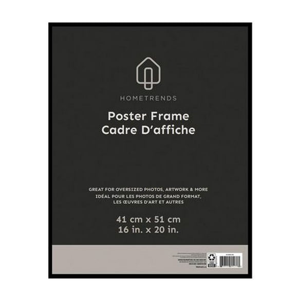 Hometrends Basic Poster Frame 16x20in, Black, Poster Frame - Black