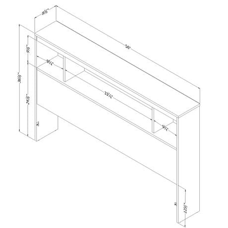 headboard bookcase