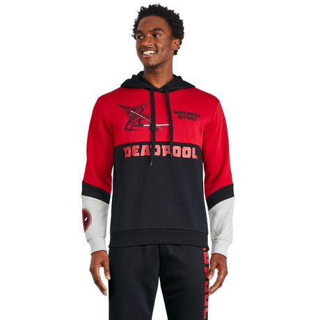 Deadpool Men's Popover Hoodie, Sizes S-XL