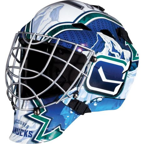 Masque de gardien de but des Canucks de Vancouver de la NHL de Franklin Sports Masque de gardien Canucks