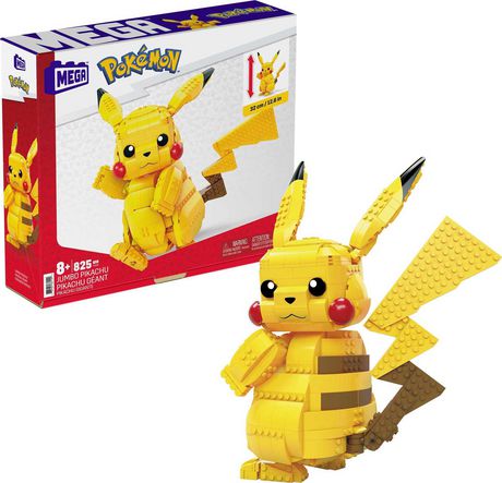pokemon mega construx jumbo pikachu