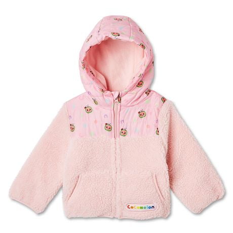 Veste en sherpa Cocomelon pour bebe.