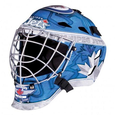 Franklin Sports GFM 1500 NHL Winnipeg Jets Goalie Face Mask, Jets Goalie Face Mask