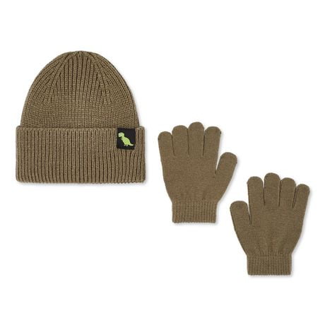 George Toddler Boys' Toque and Gloves 2-Piece Set, Sizes 2T-5T