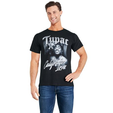 Tupac Men's Graphic Tee, Sizes S-XL