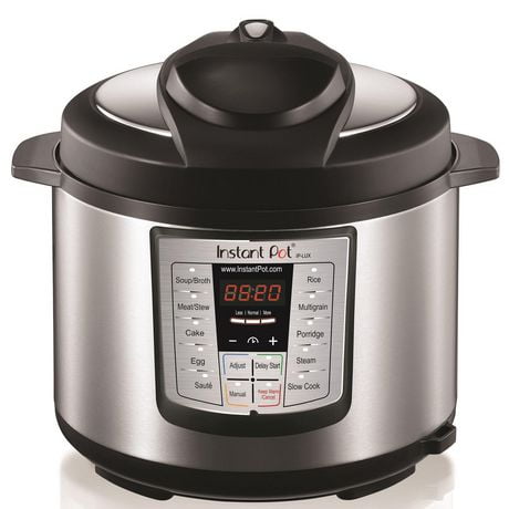 Instant Pot 6 Quart 6-in-1 Multi-Use Electric Pressure Cooker | Walmart ...