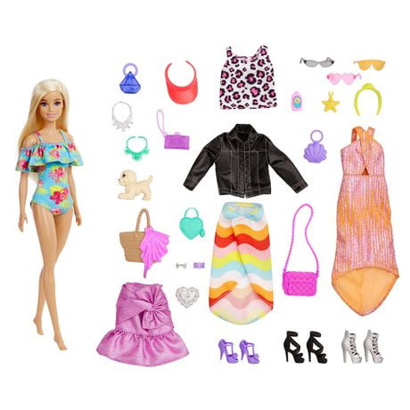 barbie christmas calendar