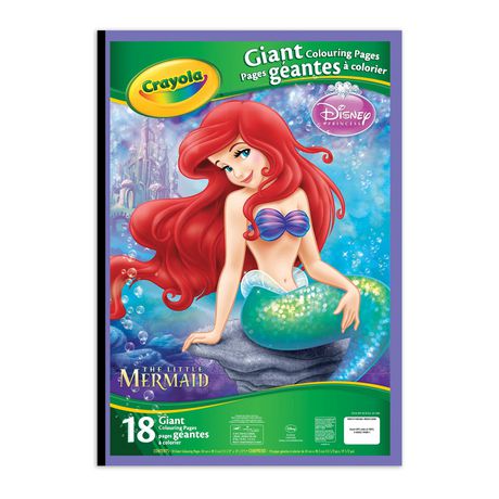 Little Mermaid Giant Colouring Pages - Walmart.ca