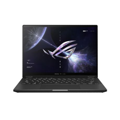 ASUS ROG Flow X13 2-in-1 Gaming Laptop, 13.4” Nebula Display, 16:10 QHD 165Hz/3ms, 500 nits, GeForce RTX 4050, AMD Ryzen 9 7940HS, 16GB LPDDR5, 1TB PCIe SSD, Wi-Fi 6E, Windows 11, GV302XU-DS91T-CA
