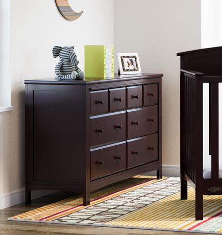 Graco Benton 6 Drawer Dresser Espresso Walmart Canada