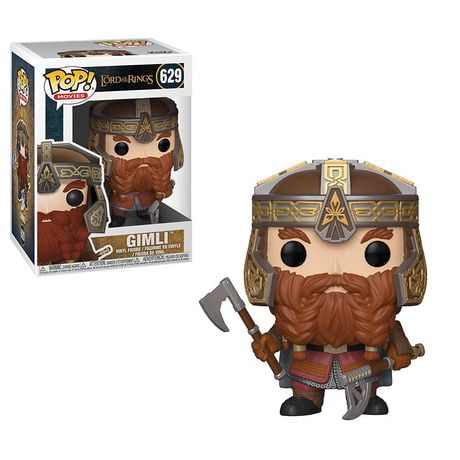 Funko POP! Movies: The Lord of The Rings - Gimli Vinyl Figure | Walmart ...