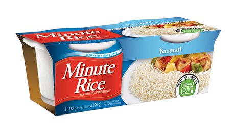 Minute Rice Basmati Rice Cups 250 G Walmart Canada