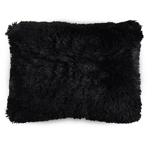 Mainstays Kids Anthracite Microplush Décor Pillow
