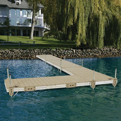 Aluminum Roll In Dock Kit w/Resin Top - 4'x10' | Walmart Canada