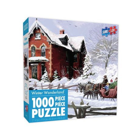 Sure-Lox 1000 PC Winter Wonderland ™ Happy Days Puzzle | Walmart Canada