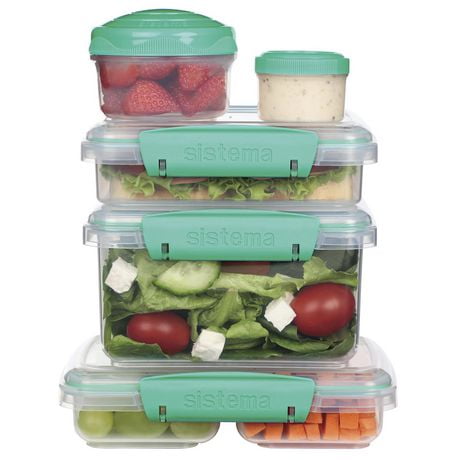 Sistema To Go Set de 12 paniers de conservation pour aliments