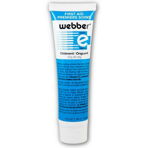 Webber Vitamin E First Aid Ointment, 50 g