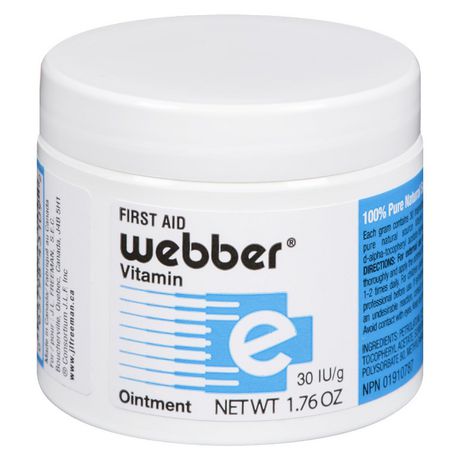 Luxe Eindig gans Webber Vitamin E First Aid Ointment | Walmart Canada