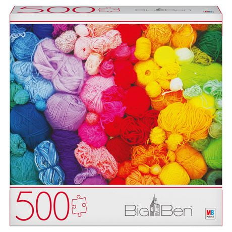 Big Ben 500-Piece Jigsaw Puzzle, Rainbow Yarns - Walmart.ca