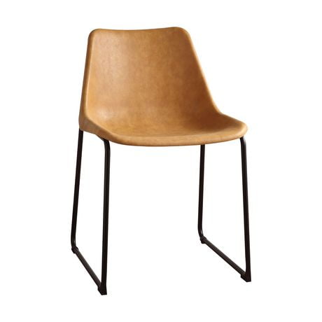 ACME Valgus Side Chair in Vintage Camel & Black | Walmart Canada