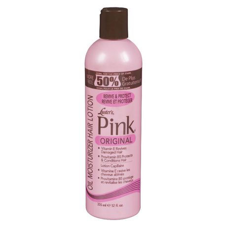 hair pink lotion moisturizer luster oil walmart