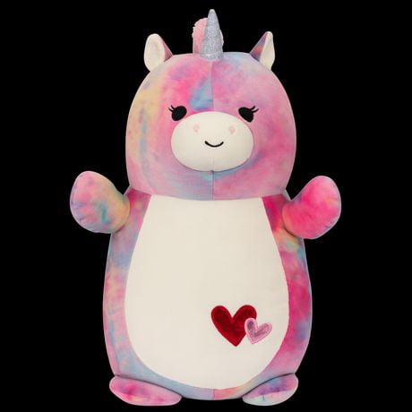 Squishmallows Hugmees Valentines 10” – Tie Dye Unicorn