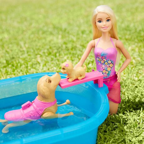 barbie puppy pool