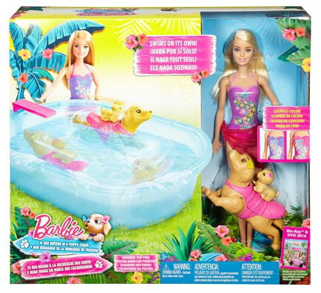 Barbie Pup Pool and Diving Board Set | Walmart.ca