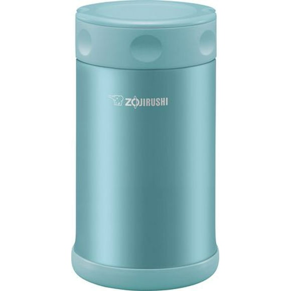 Zojirushi Vacuum Insulated Stainless Steel 25 Oz. Food Jar, Aqua Blue