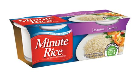 Minute Rice® Jasmine Rice Cups, 250 g | Walmart Canada
