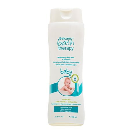 Belcam Bath Therapy Gel nettoyant hydratant et shampooing pour bébé