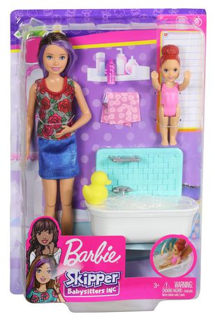 barbie supermarket playset brown hair