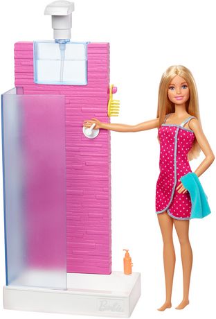barbie doll and set