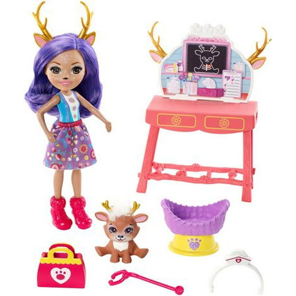 Enchantimals Caring Vet Playset with Danessa Deer Doll