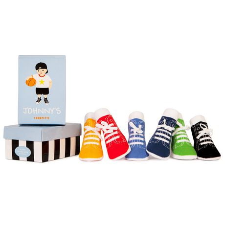 Trumpette - Baby Toddler Boys Johnny's Socks Baby Shower Gift - 0-12 Months