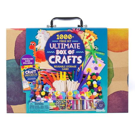 Ultimate Box of Crafts, Over 1,000 Piece Set, 3 years and up