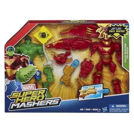 Marvel Super Hero Mashers - Hulkbuster vs Hulk Mash Pack - Walmart.ca