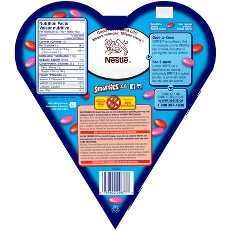 NestlÉ® Smarties® Heart-shaped Box 