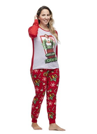 Elf Sleep 2 Piece Ladies Pyjama set - Walmart.ca