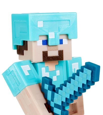 Minecraft Craft-a-block Steve and Iron Golem Figures | Walmart Canada