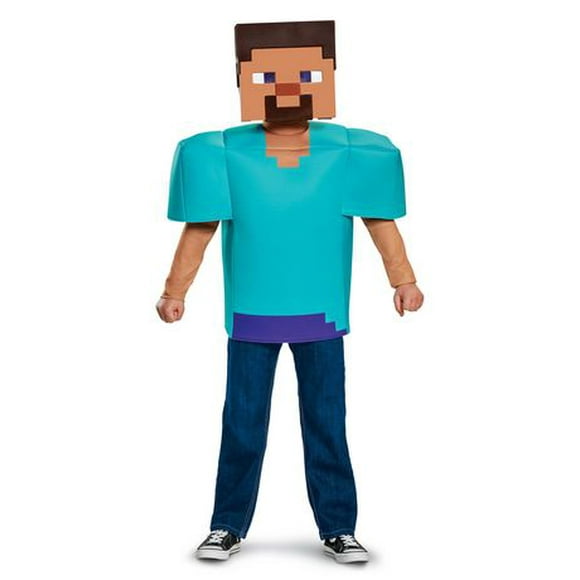 Déguisement Minecraft Steve Classique Enfant Costume