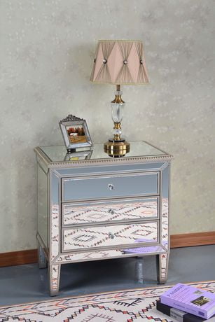 Heavenly Collection Mirror Nightstand Canada Heavenly Collection Mirror Nightstand, Mirror Nightstand Canada