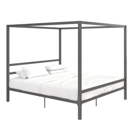 Modern Canopy Metal Bed